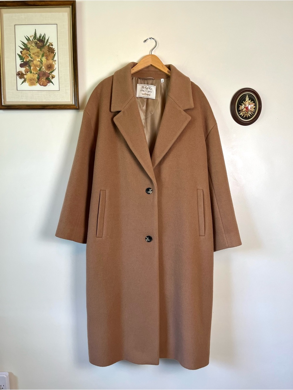 Aritzia Wilfred The Only Coat Wool & Cashmere Trench Coat XL